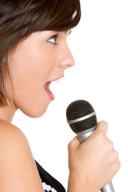 Singing Girl clipart