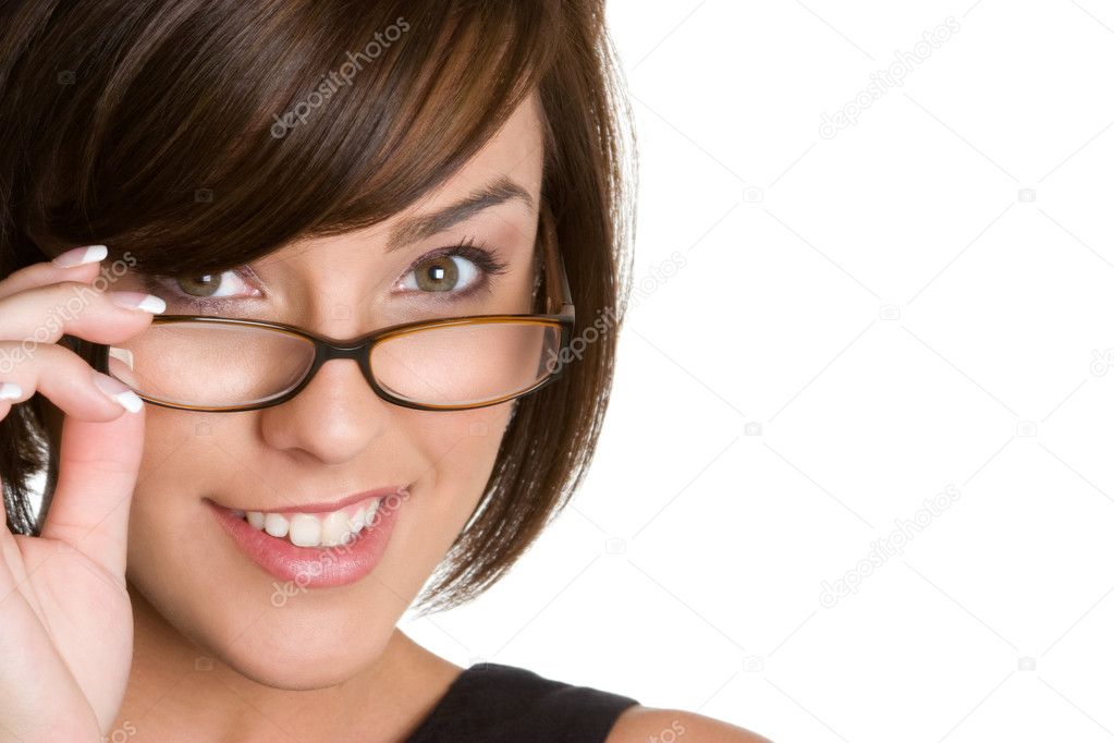 Girl Wearing Glasses