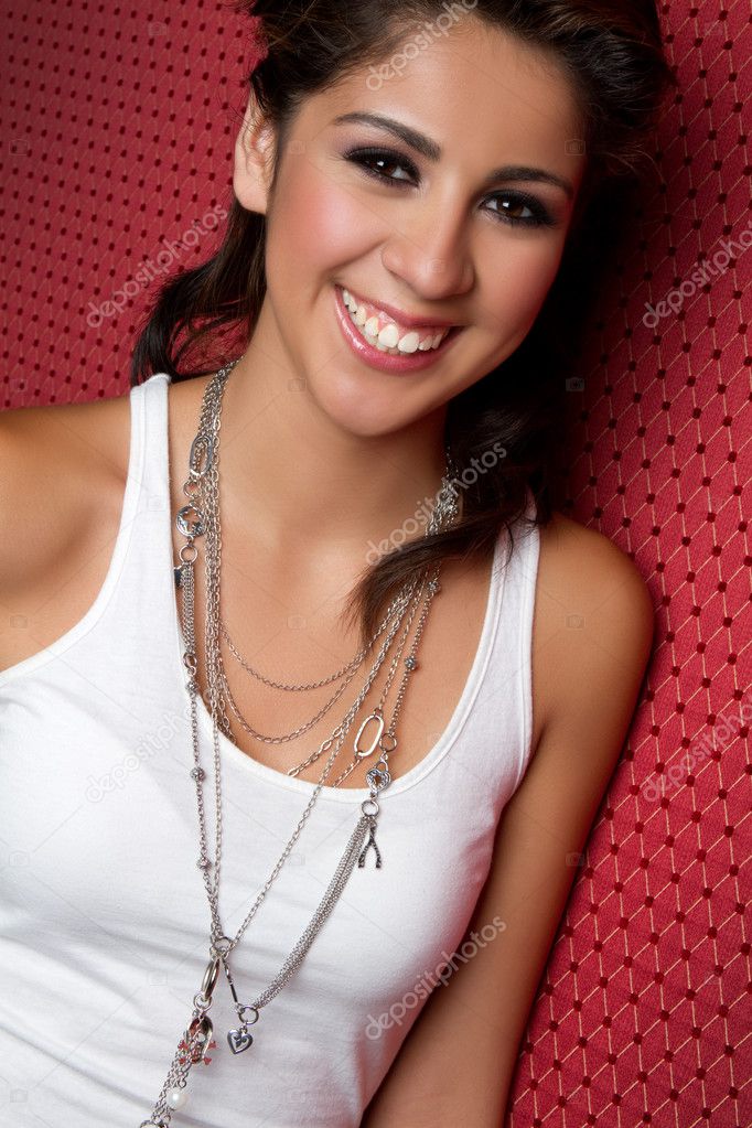 Smiling Hispanic Girl