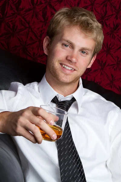 Man Drinking — Stock Photo, Image