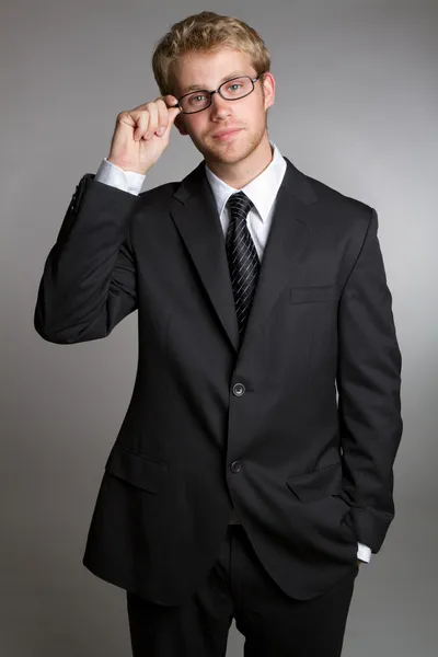 Businessman Wearing Glasses — Stock Photo, Image