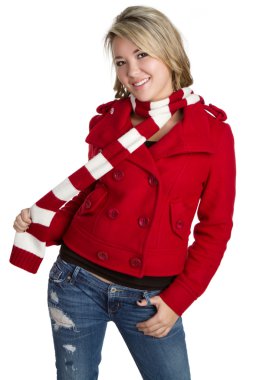 Winter Fashion Girl clipart