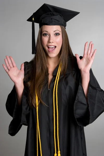 Mulher de graduação — Fotografia de Stock