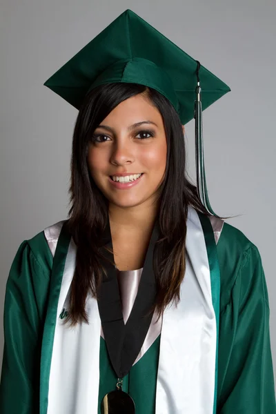 Sonriente graduación chica — Foto de Stock