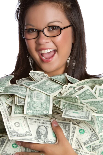 Para kadın — Stok fotoğraf