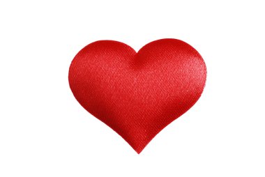 Fabric heart clipart