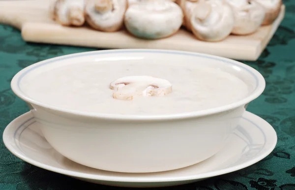 stock image Creamed mushroom soup