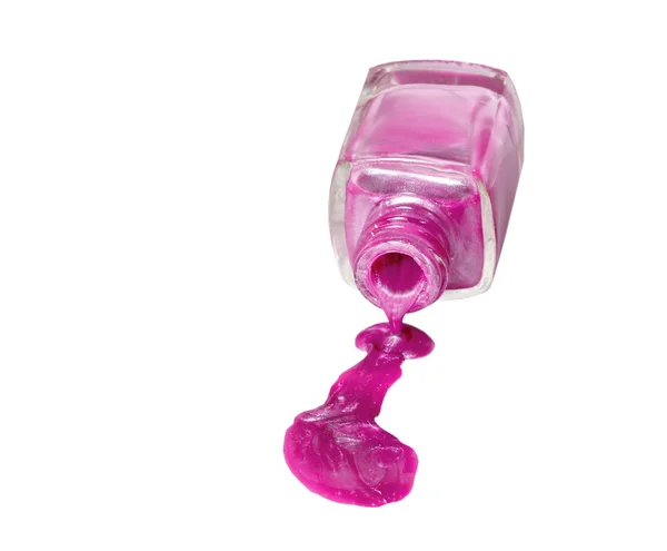 Spilled Nail polish — Stock Photo, Image