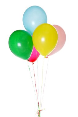 Renkli parti balonları