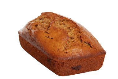 Isolated banana bread clipart