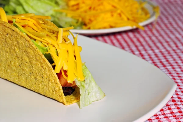 Zbliżenie taco — Zdjęcie stockowe