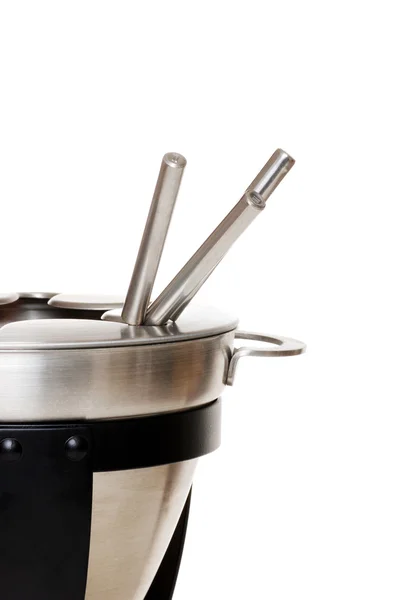 Isolated oil fondue — Stock Photo, Image