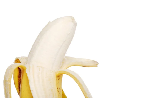 stock image Isolated peeled banana