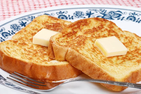 Makro francuskie tosty — Zdjęcie stockowe