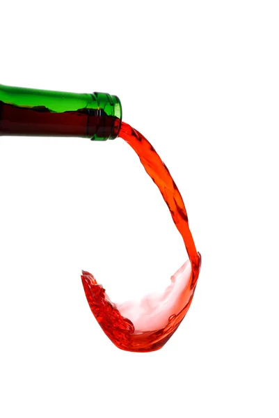 Verter el concepto de vino tinto — Foto de Stock