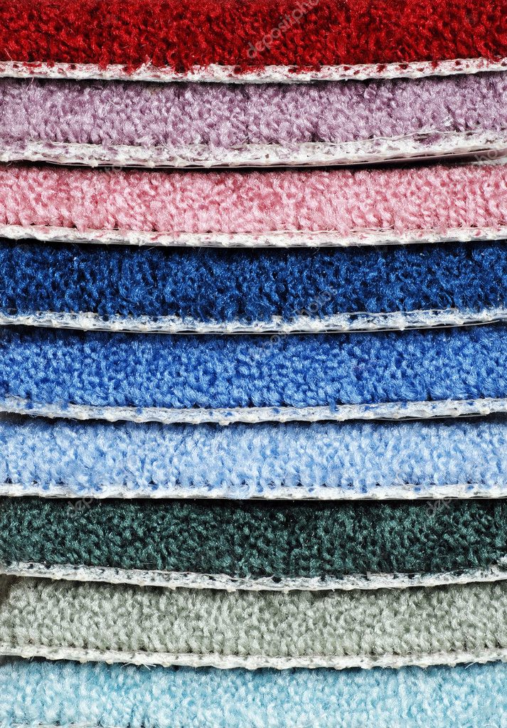 Stack of carpet samples Stock Photo by ©mcgphoto 3285337