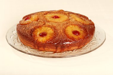 Pineapple upside down cake clipart