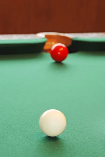 Snooker játék — Stock Fotó
