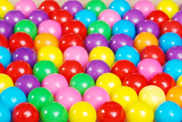 Spousta gumy míčků — Stock fotografie