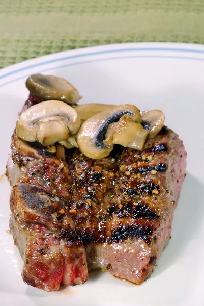 stock image Short Ribs with Mushrooms