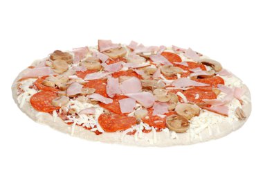 pişmemiş pizza