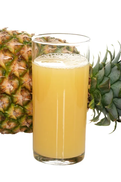 Fresh pineapple juice — Stock Photo, Image