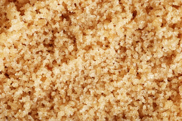 Macro brown sugar — Stock Photo, Image