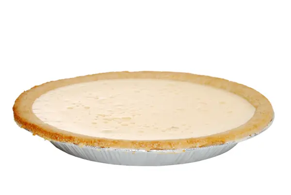 Izole Muz kremalı pasta — Stok fotoğraf