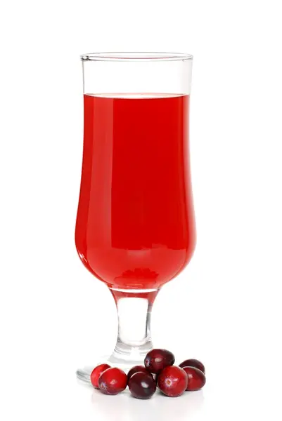 Isolerade tranbärsjuice — Stockfoto