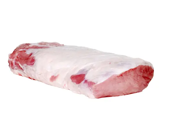 Asado de cerdo con vista lateral aislada —  Fotos de Stock