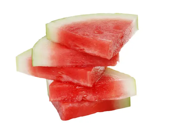 Geïsoleerde watermeloen — Stockfoto