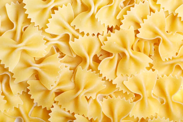 Uncooked bow tie pasta — Stock Photo, Image