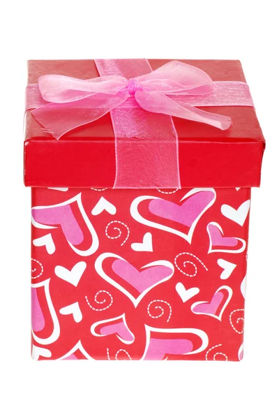 Valentin ajándék doboz — Stock Fotó