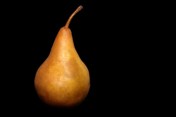 Pear on black — Stock Photo, Image