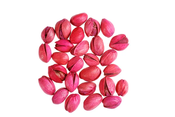Red pistachio nuts — Stock Photo, Image