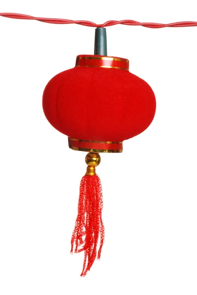 Lanterne chinoise isolée — Photo