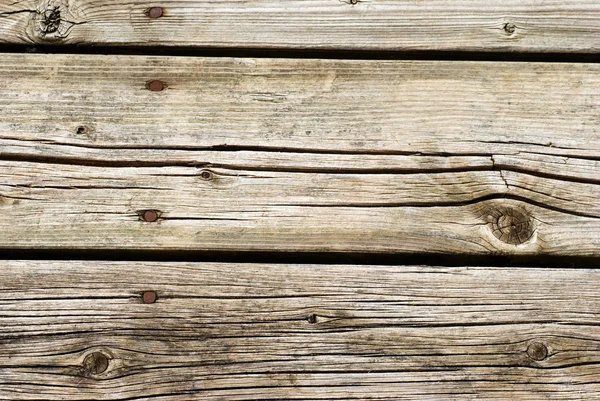 Velhas tábuas de madeira weathered — Fotografia de Stock