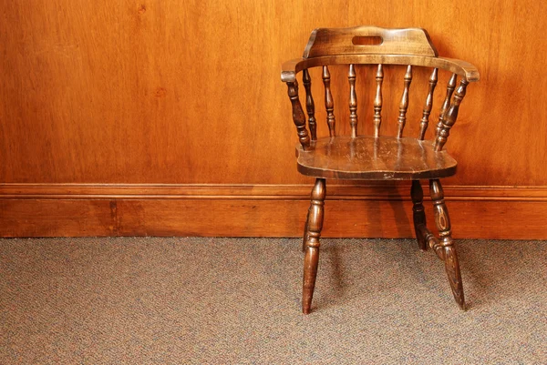 stock image Old wooden chair