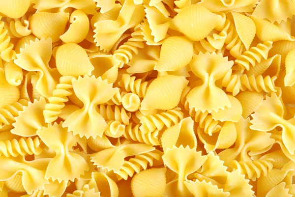Pasta assorted uncooked — Stock Photo, Image