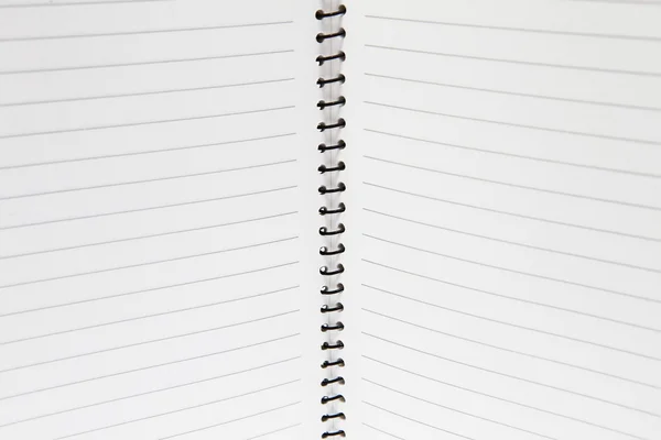 Notebook Closeup — Stock Photo, Image