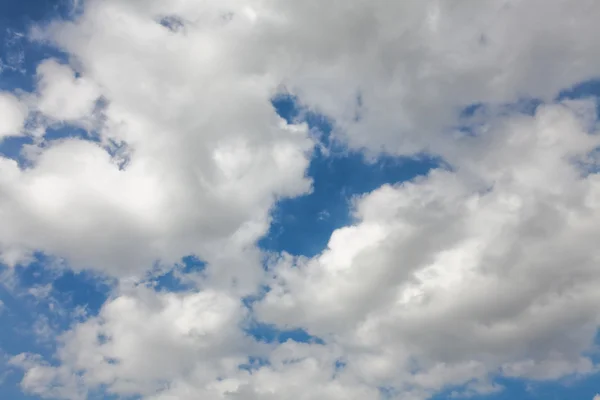 stock image Blue sky with white clouds background