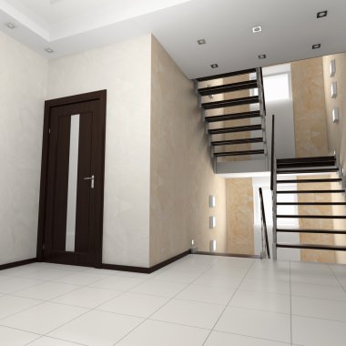 Hall interior clipart