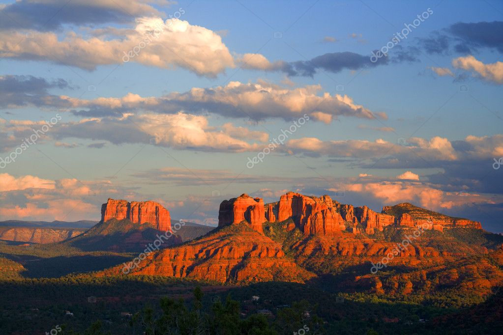 Red Rocks sunset — Stock Photo © alexeys 2755261