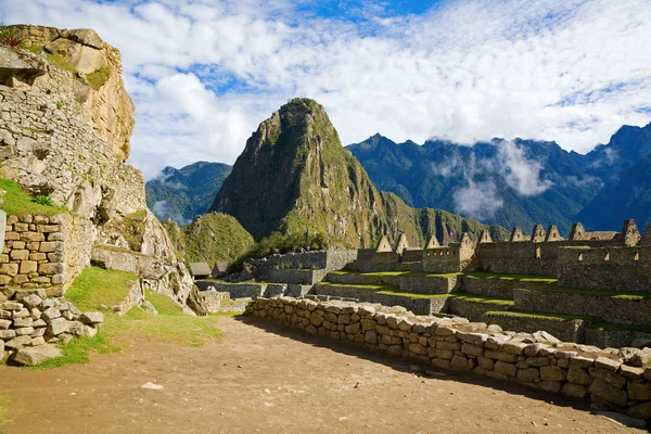 Case di Machu Picchu — Foto Stock