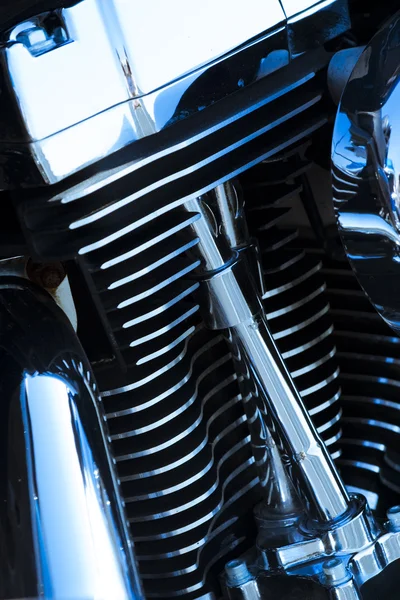 Motocicleta detalles del motor — Foto de Stock