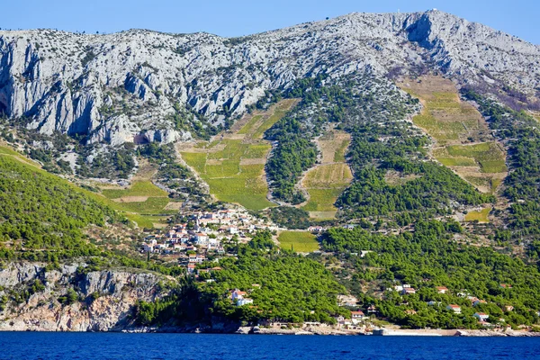 Kroatisches Dorf — Stockfoto