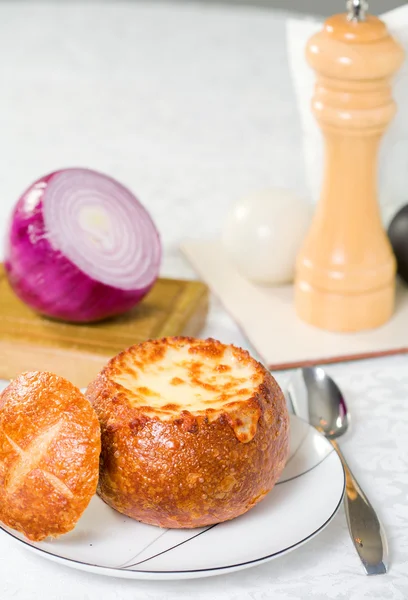 Stock image French onion soup