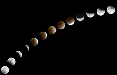 Lunar eclipse clipart