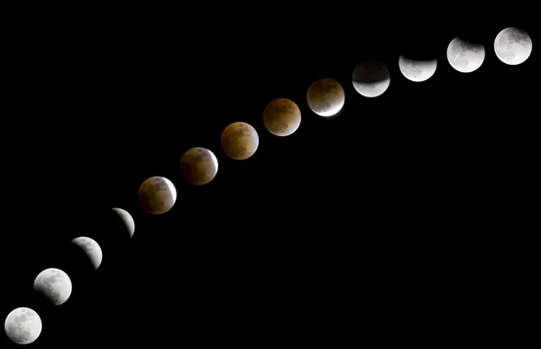 Eclipse lunar — Foto de Stock