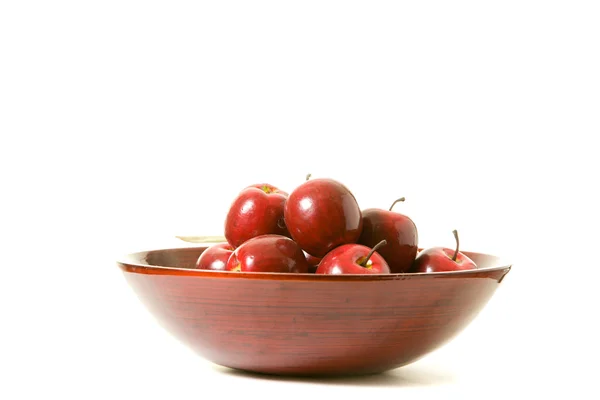 Apples in a bowl — Stock Photo, Image